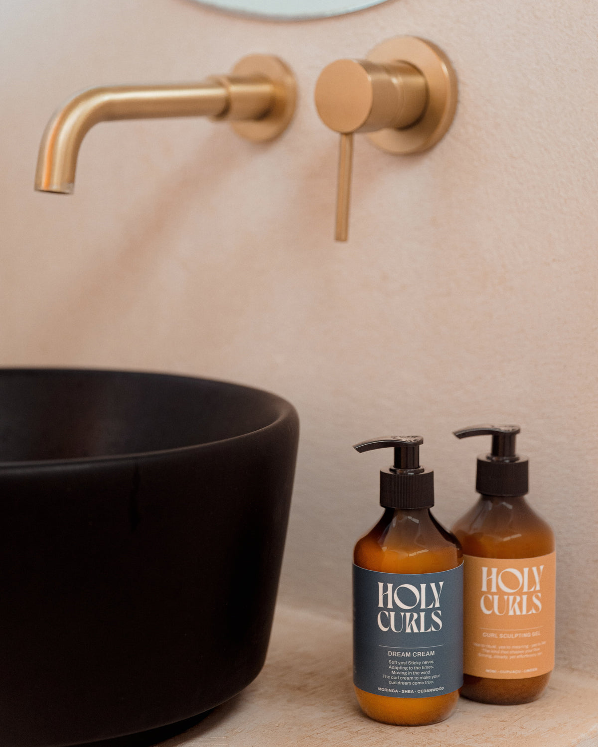 Holy Curls | Curl Styling Duo for Curly Hair - Cream + Gel