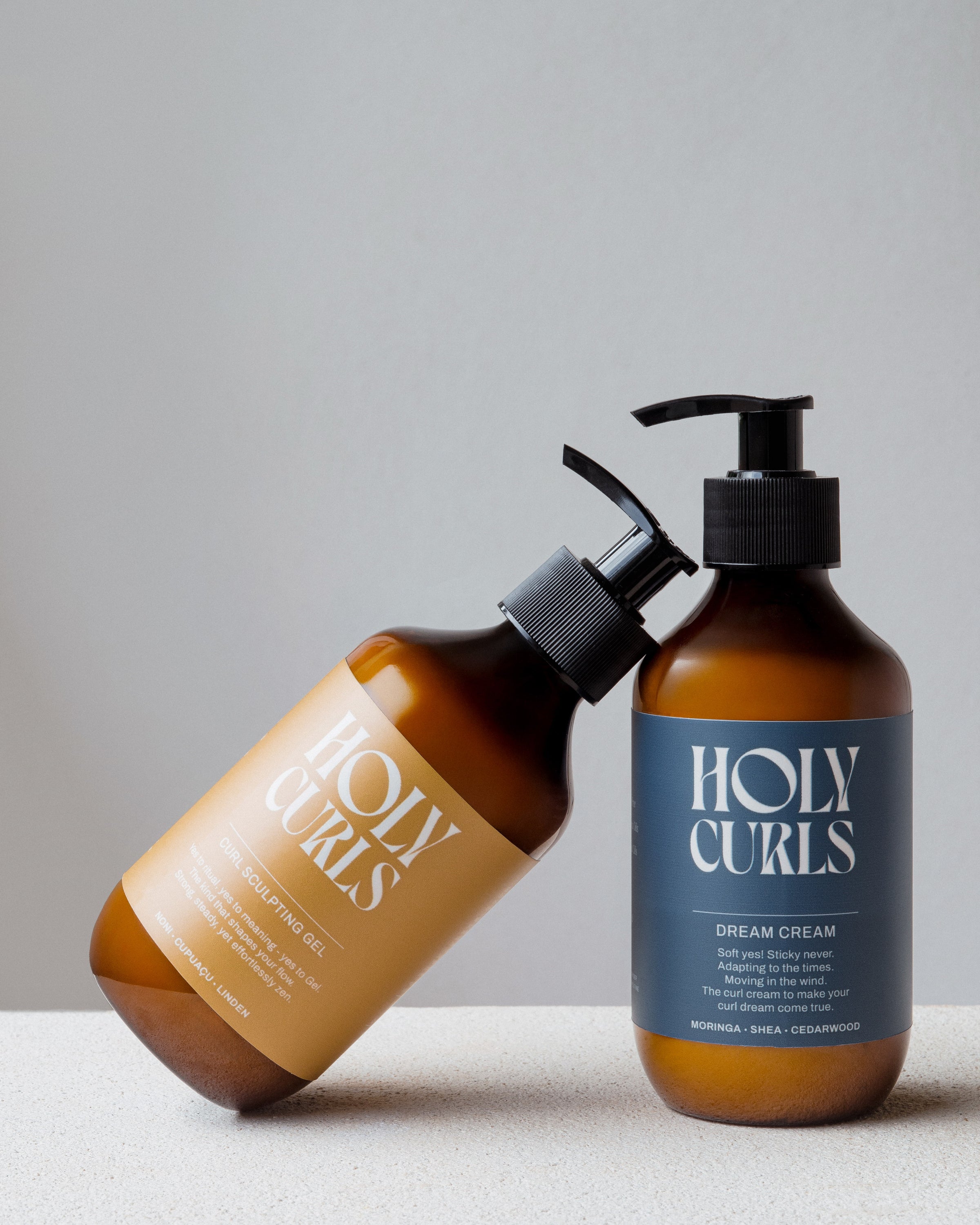 Holy Curls | Curl Styling Duo for Curly Hair - Cream + Gel